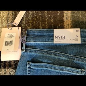 NWT NYDJ Barbara bootcut Jeans - size 10